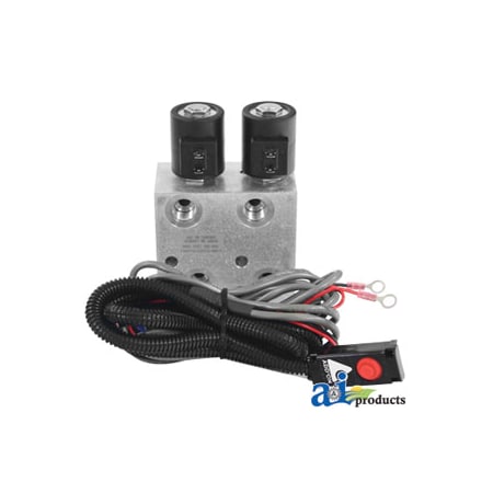 A & I Products Hyd. Multiplier, 2 Circuit Command Control w/o Couplers, 12VDC 3" x10" x12" A-18549